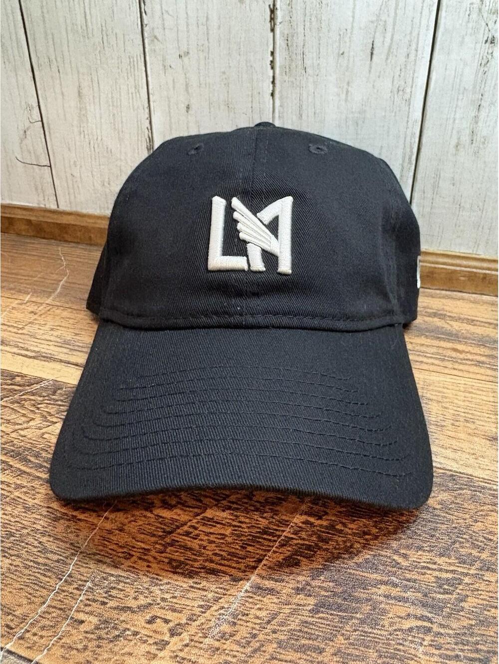LAFC Soccer Los Angeles MLS New Era 9Twenty Hat City Of Angels Pride Strapback
